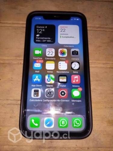 Permuta Iphone 11 64g + reloj Aiwa