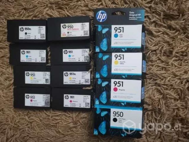 Juego tintas HP 950 y 951