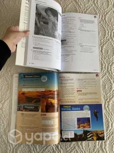 Texto de Inglés Eyes Open 2 libros