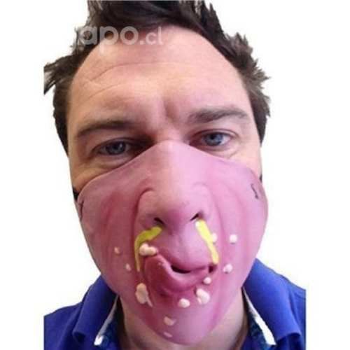 Mascara Latex Media Cara De Mucosidad Para Fiesta