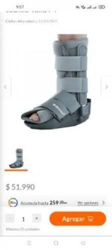 bota corta ortopédica