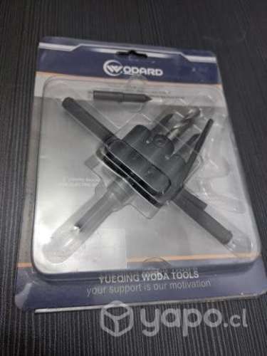 Broca Cortadora de Circulos Ajustable Para Taladro