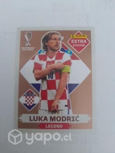 Luka Modric Extra Sticker Legend Bronce Qatar 2022