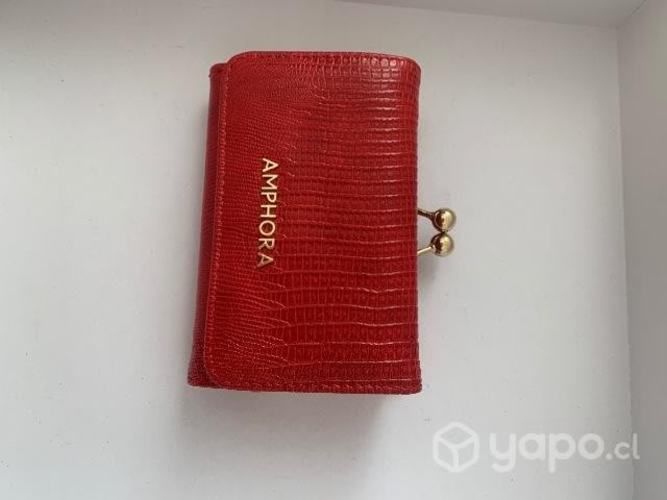 Billetera amphora roja