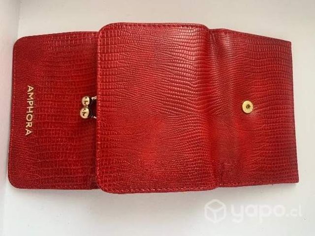 Billetera amphora roja