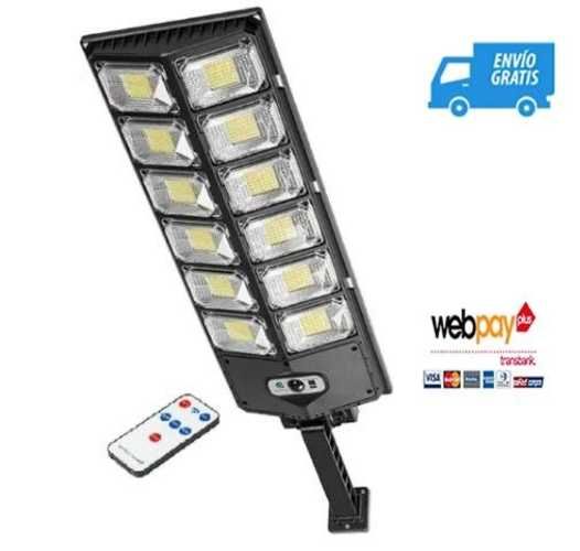 Luminaria Solar 400w Para Exterior + Envio Gratis