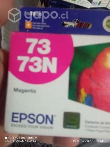 Tintas Epson 73n colores originales