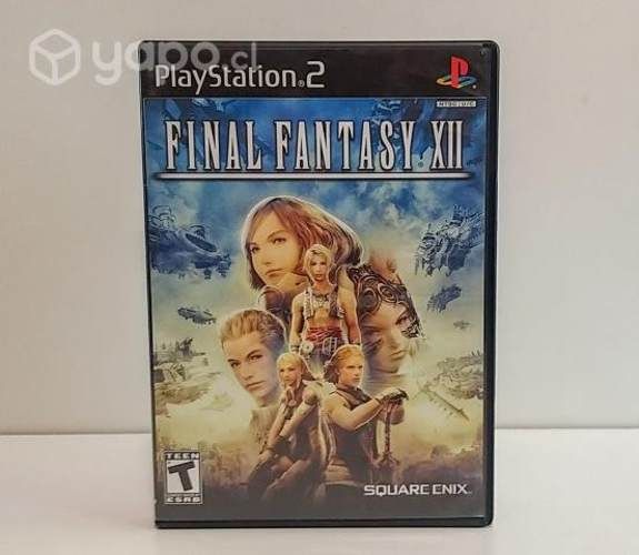 Final Fantasy XII Sony Playstation PS2 Square Enix