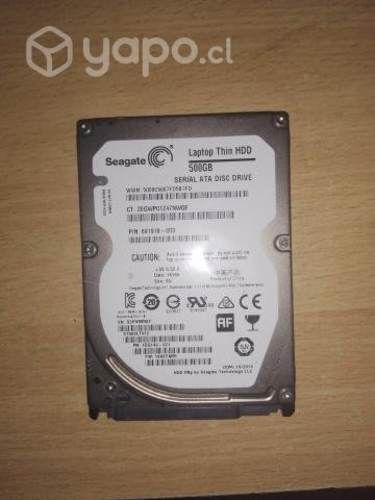 Disco duro HDD 500GB (2,5&quot;)