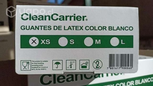 Guantes de látex XS-S-M-L