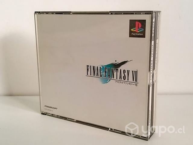 Final Fantasy Vii Japonés Ps1 Ps2 Ps3 Sony Square