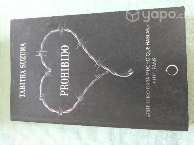 Libro "Prohibido" de Tabitha Suzuma
