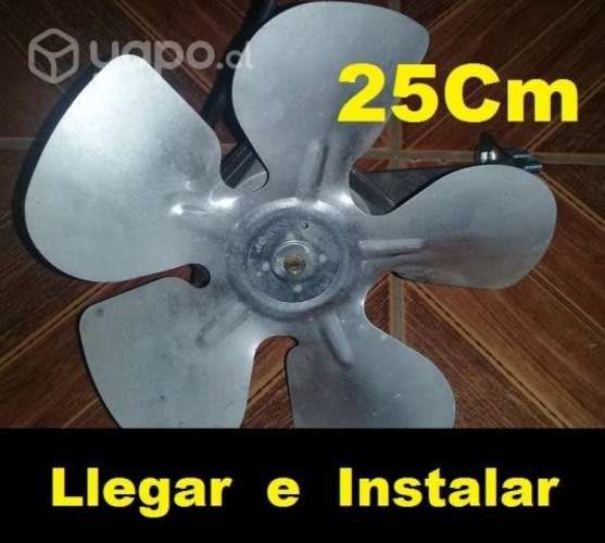 Extractor aire/humo 25cm QUINCHO