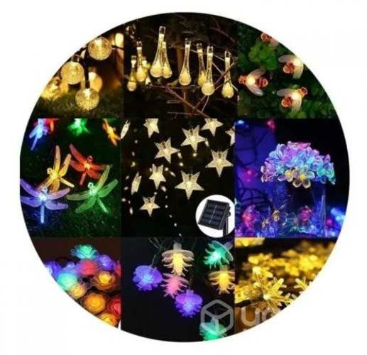 Geniales guirnaldas solares