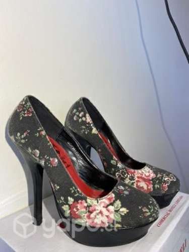 Tacos design floreados talla 36.5