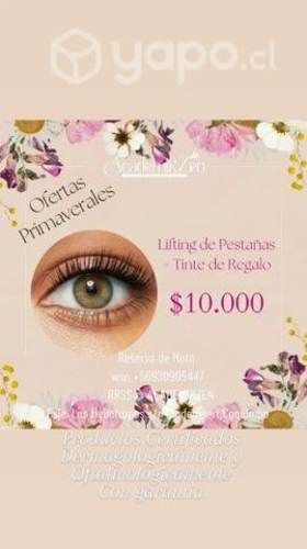 Lifting u Ondulación Pestañas