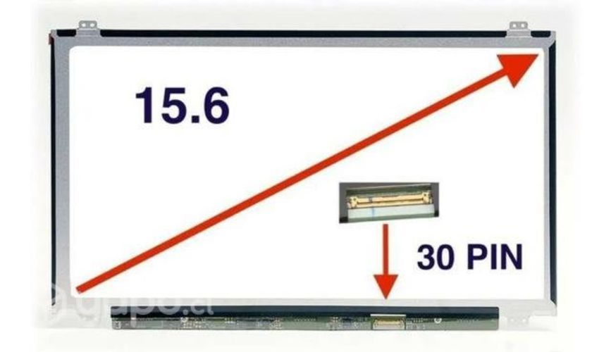 Pantalla notebook 15.6 LED 30 pines, hp, Acer , le