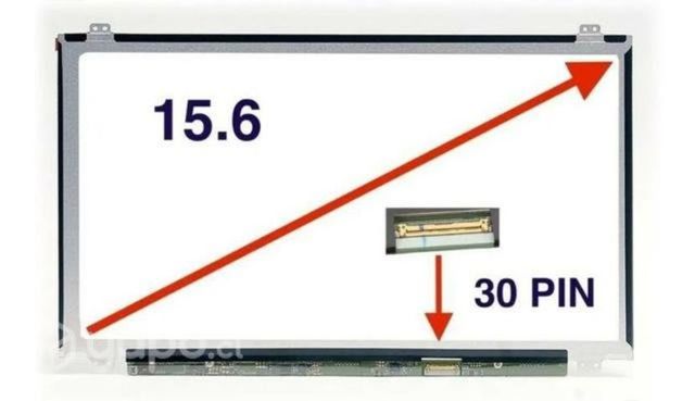 Pantalla notebook 15.6 LED 30 pines, hp, Acer , le