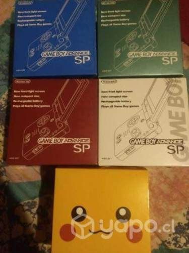 Cajas consolas Gameboy Advance SP