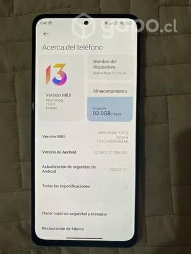 Redmi Note 11 Pro 5G