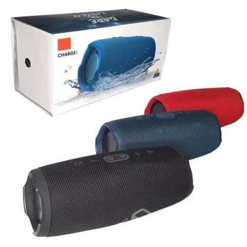 Parlante Charge 5 Bluetooth Usb Fm Sd Card 20W