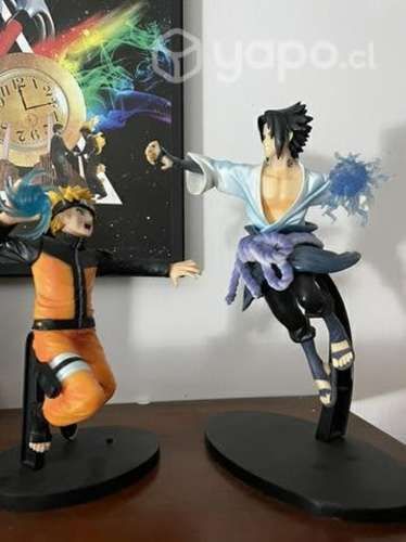 Figuras Naruto y Sasuke