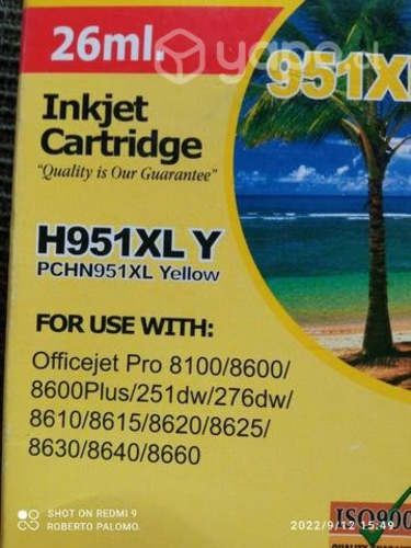 Tintas HP 951xl colores alternativas de alta