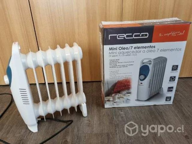 Calefactor oleoelectrico recco mini