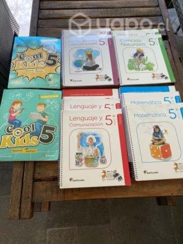 Libros Textos escolares 5to básico santillana