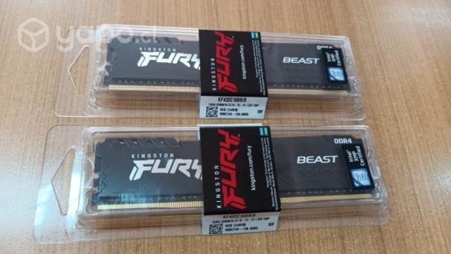 2 memoria Kingston DDR4-3200