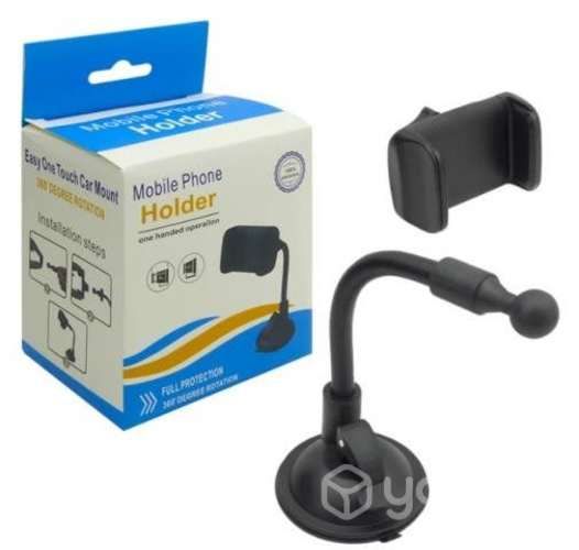 Porta Smartphone Para Auto Con Brazo Flexible Y Ve