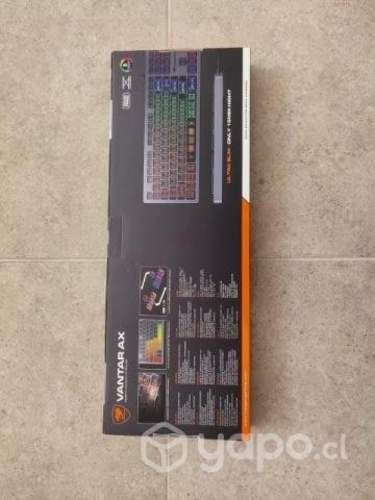 Teclado gamer Profesional COUGAR VANTAR AX