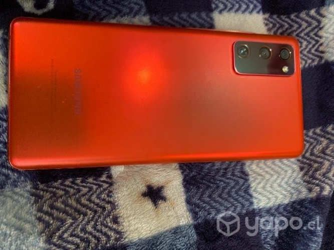Samsung galaxy s20 Fe color rojo