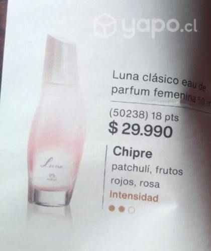 Perfume Luna clásico de Natura