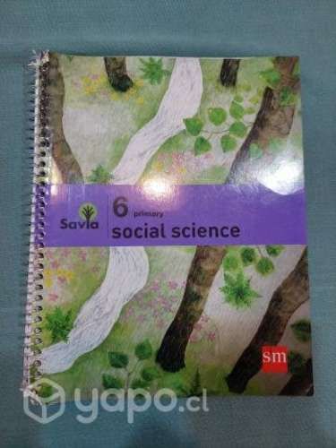 Libro Social Science 6 Básico editorial SM
