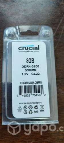 Memoria Ram DDR4 8Gigss