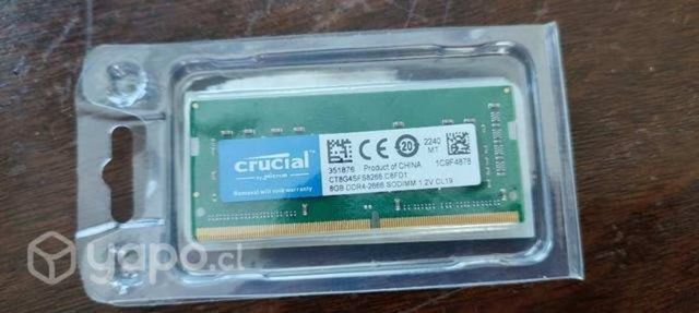 Memoria Ram DDR4 8Gigss