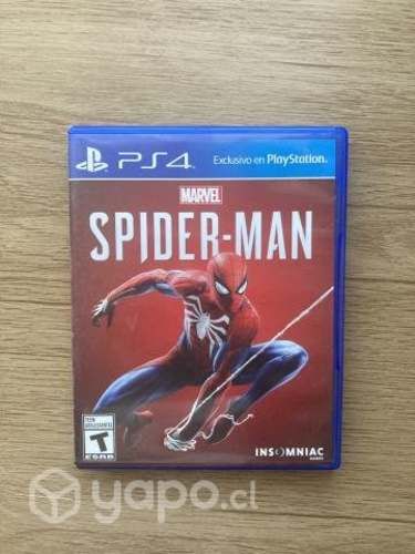 Juego SPIDERMAN ps4