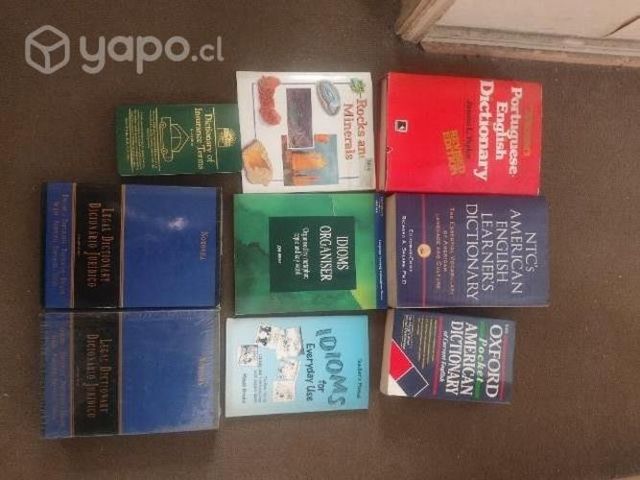 Lote de Libros (inglés, alemán, portugués)