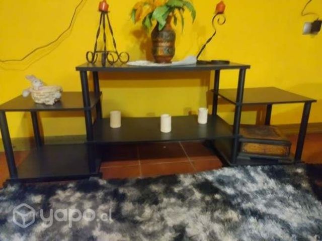 Mesa de madera de sala de estar