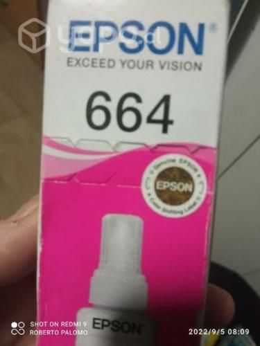Tintas Epson 664 colores originales