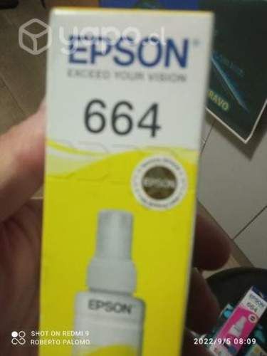Tintas Epson 664 colores originales