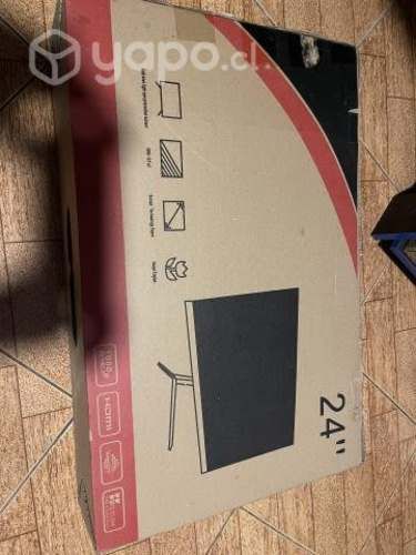 Pantalla curva 24 + gabinete cougar + fuente 550w