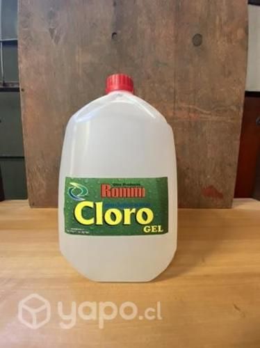 Cloro gel 5 litros x mayor y detalle