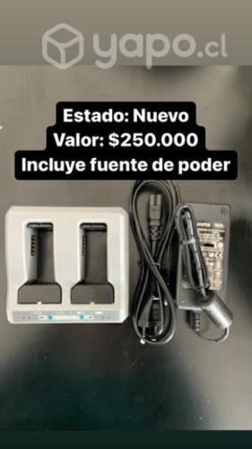 Cargador gps, estación total TRIMBLE. Cable datos