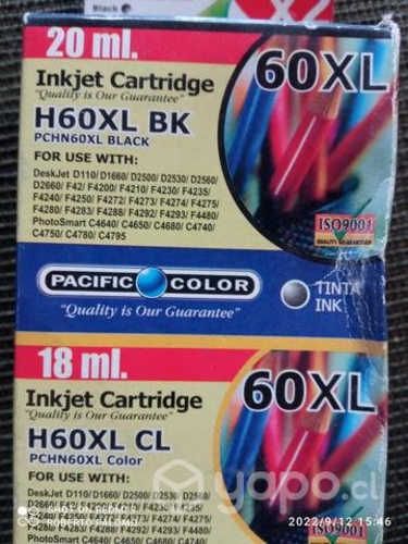 Packs de tintas HP 60xl alternativas de alta