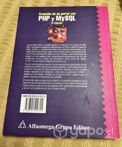 Creación de un portal con PHP y MySQL 3a edición