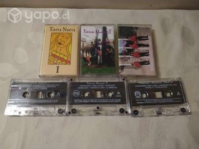 Mt62: pack tapes tierra nueva