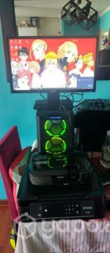 Pc estilo gaimer proyector Epson impresora Epson