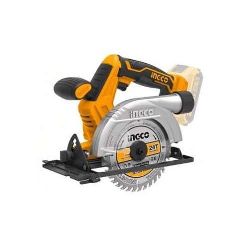 Sierra circular inalámbrica 20v/140mm ingco
